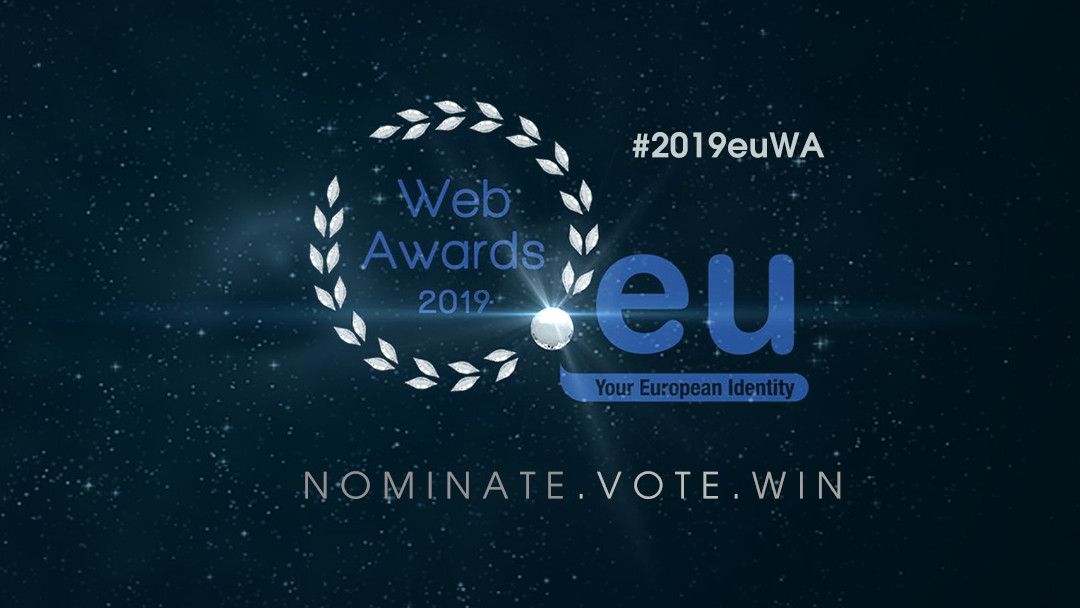 project website, nominated for the .EU Web Awards