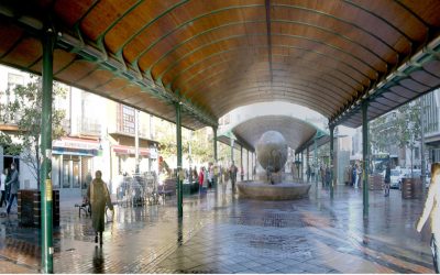 URBAN GreenUP comienza la instalación de la marquesina vegetal de Plaza España en Valladolid