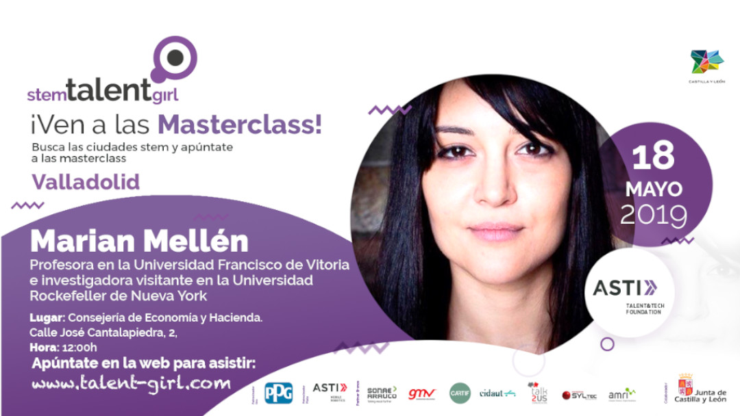 Marian Mellén imparte masterclass del proyecto Stem Talent Girl