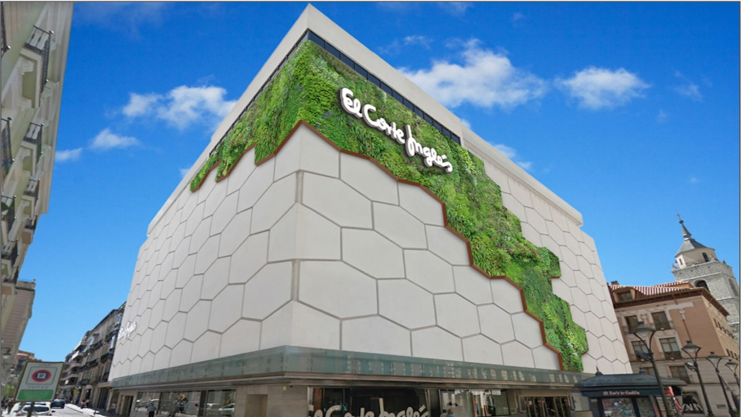 El primer jardín vertical de Valladolid