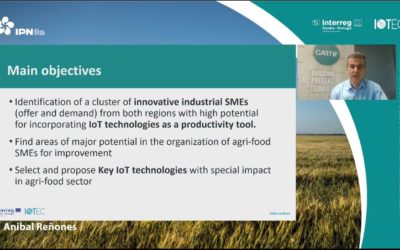 The IOTEC Project offers an online ‘matchmaking’ oriented to the agro-industrial sector