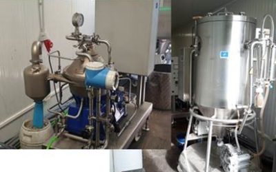 Planta de recuperación de extractos valorizables