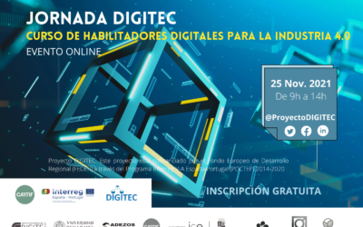 El proyecto DIGITEC  organiza un curso de Habilitadores Digitales para la Industria 4.0