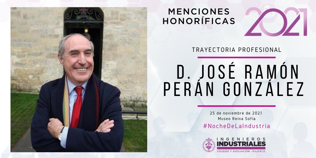 Mención Honorífica · José Ramón Perán