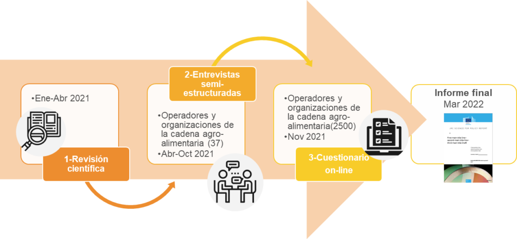 evolución tareas proyecto IN-PACT