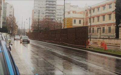 Comienzan las obras de la barrera acústica vegetal del proyecto Urban GreenUP en Valladolid