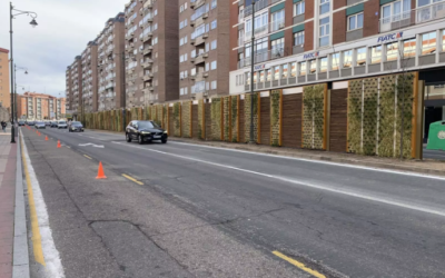 Valladolid ya presume de barrera acústica vegetal del proyecto URBAN GreenUP