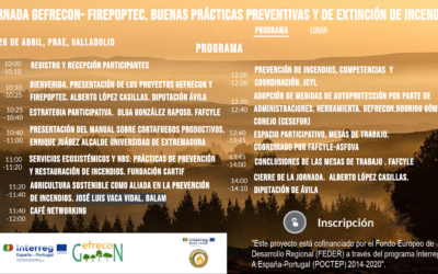Nuevos talleres de buenas prácticas de prevención y extinción de incendios de FIREPOCTEP-GEFRECON