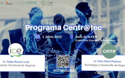 CARTIF organiza una jornada de presentación del programa Centr@tec3 en Segovia