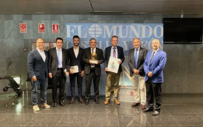 CARTIF recieves the Iberdrola Award for the Best University Research in the Innovators 2022 Awards for the sensors of the elderly project