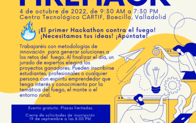 El proyecto FIREPOCTEP organiza un Hackathon para buscar soluciones al problema del fuego en los entornos rurales