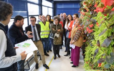 El centro educativo CEIP Gabriela Mistral de Solana de los Barros (Badajoz) registra el descenso de temperaturas en sus aulas gracias al proyecto LIFE myBUILDINGisGREEN