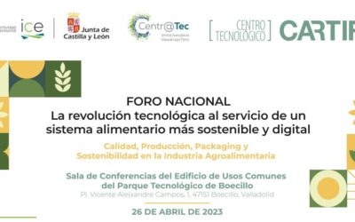 CARTIF organiza un foro nacional sobre la aplicación de la tecnología en el sistema alimentario