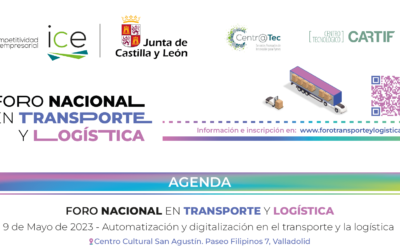 CARTIF organiza un Foro Nacional en Transporte y Logística que inaugurará la consejera de Movilidad y Transformación Digital, María González Corral