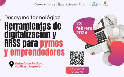 CARTIF organiza un desayuno tecnológico en Cuéllar sobre herramientas de digitalización y redes sociales para PYMES y emprendedores