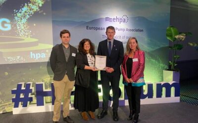 El proyecto HAPPENING recibe el premio The Heat Pump Award por sus bombas de calor en cascada híbrida con autoconsumo